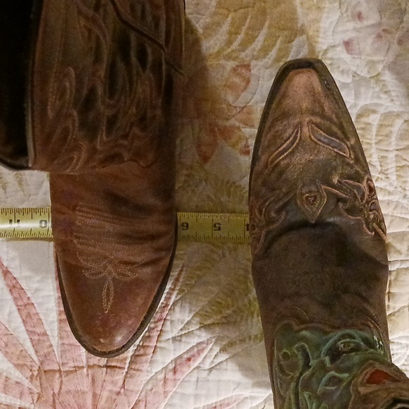 Dan Post Handcrafter Cushion Comfort Boots - beautiful, vintage - Picture 13 of 16